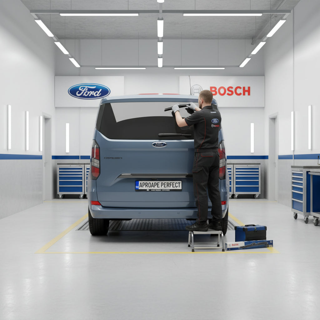 Schimbare Ștergător Lunetă Bosch Aerotwin A283H 280mm – Ford Transit Custom V710 NXN/NRN (10/2023→Prezent)