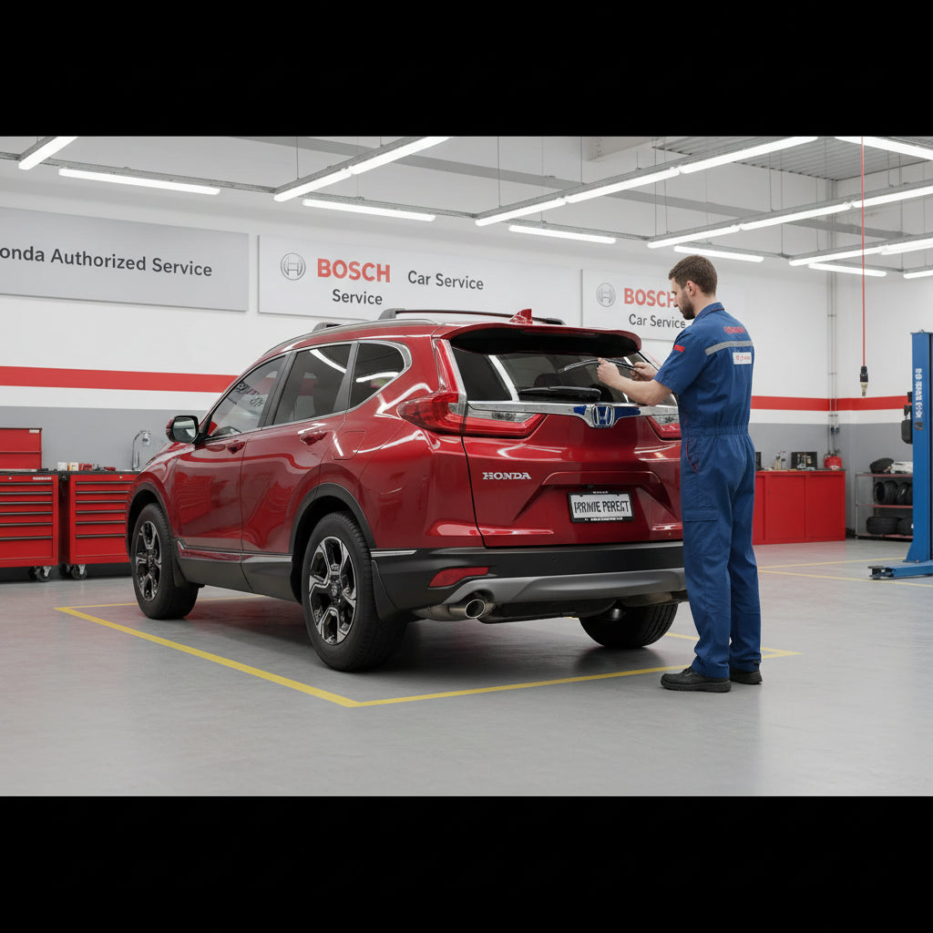Schimbare Ștergător Lunetă Bosch Rear H306 (Twin) la Honda CR-V V [RW_ / RT_]