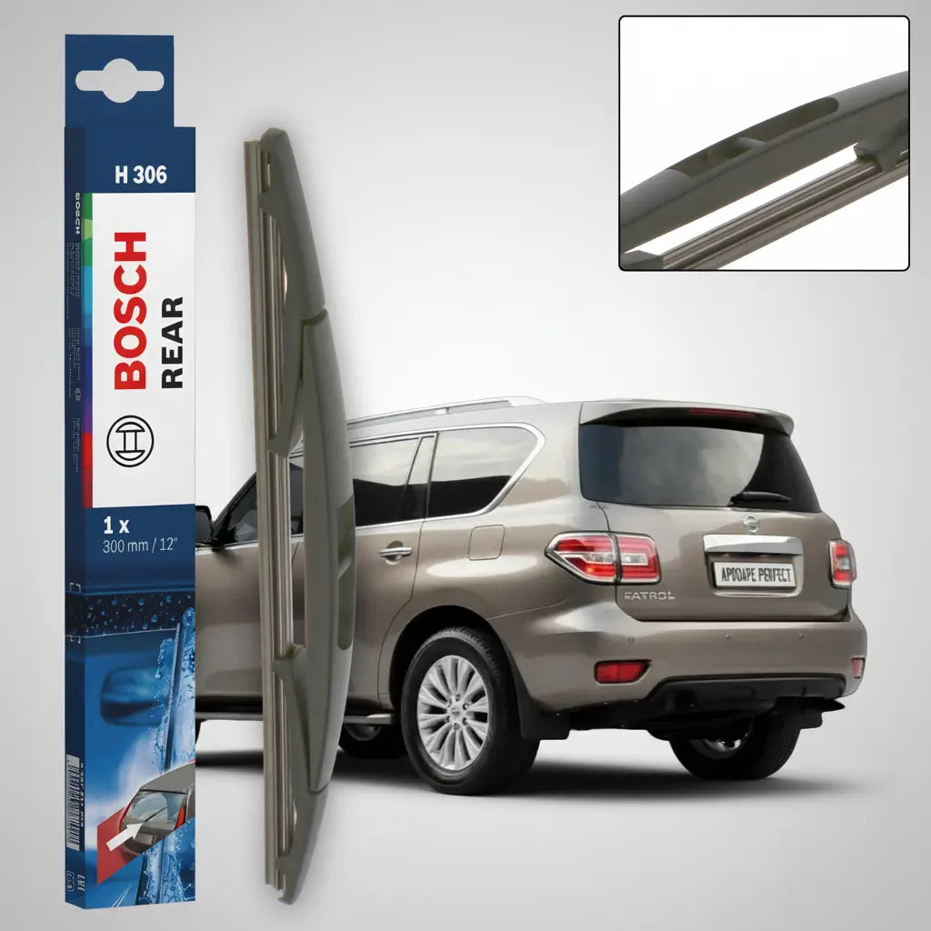 Ștergător Lunetă Bosch Rear H306 (Twin) pentru Nissan Patrol VI [Y62]