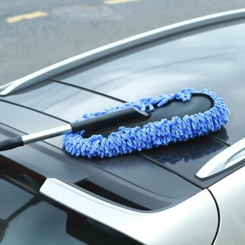 Mop Telescopic de Curățare Auto cu Microfibră