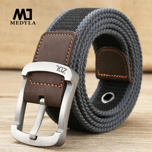 Curea Canvas Tactică MEDYLA - Unisex, de Înaltă Calitate, Pentru Jeanși, Accesoriu Casual de Lux