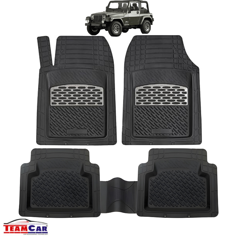Covorase Jeep Wrangler TJ (1997–2006) black/silver