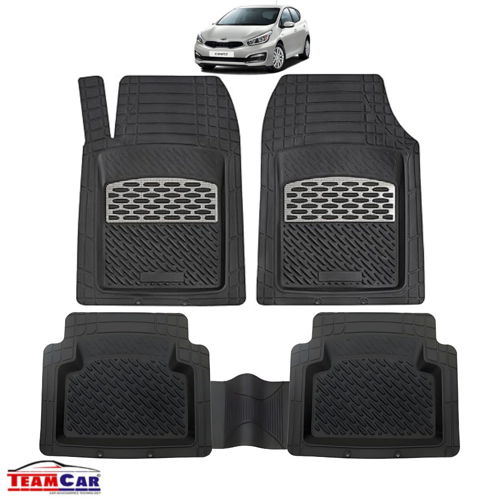 Covorase Kia Ceed II (2012–2018) black/silver