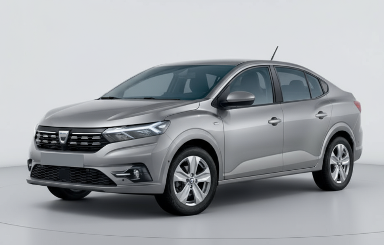 Silver LOGAN on a white background