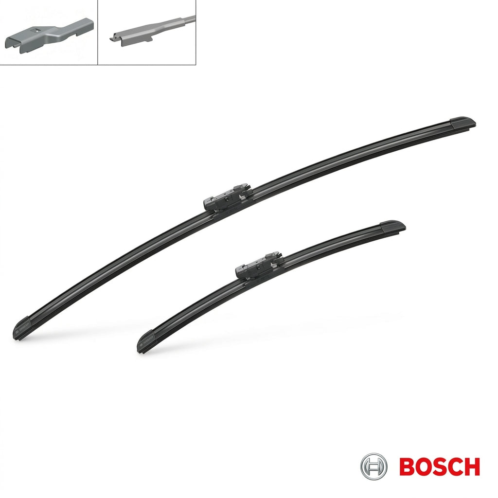 Lamele Bosch Aerotwin AM466S și detalii ale configurațiilor de braț