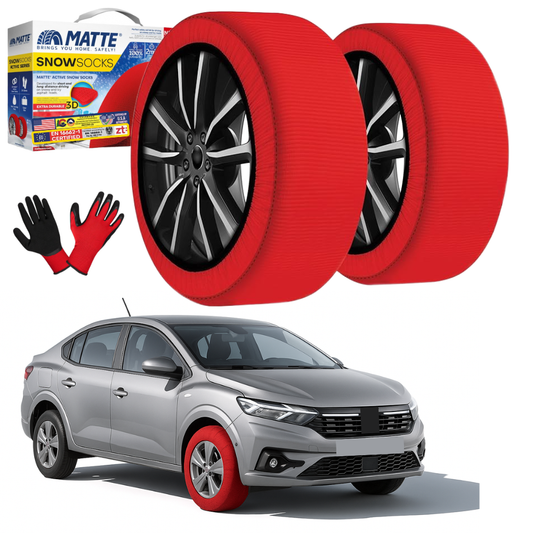 Lanturi textile auto MATTE SnowSocks Active – Marimea L