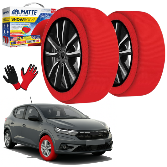 Lanturi textile auto MATTE SnowSocks Active – Marimea M