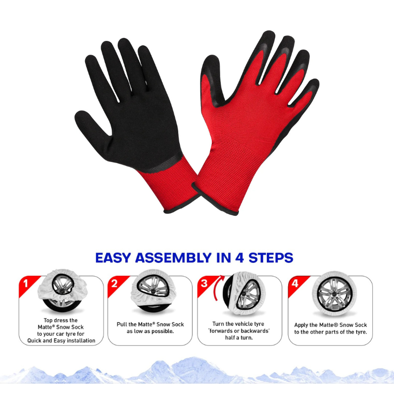 Lanturi Auto Textile Tip Sosete MATTE Snow Socks Active XXL