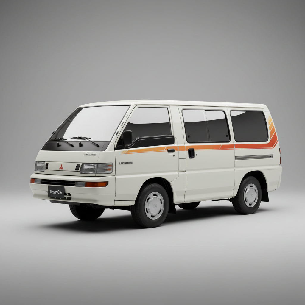 Stergatoare TeamCar pentru Mitsubishi L300 Van Gen III (P1_T) 1994-2000 - Set Fata si Spate Hibrid