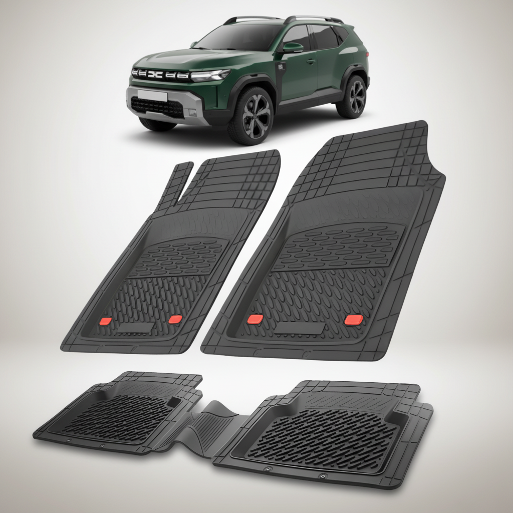 Covorase Tip Tavita Compatibile Dacia Duster III (2024 +) , Negru