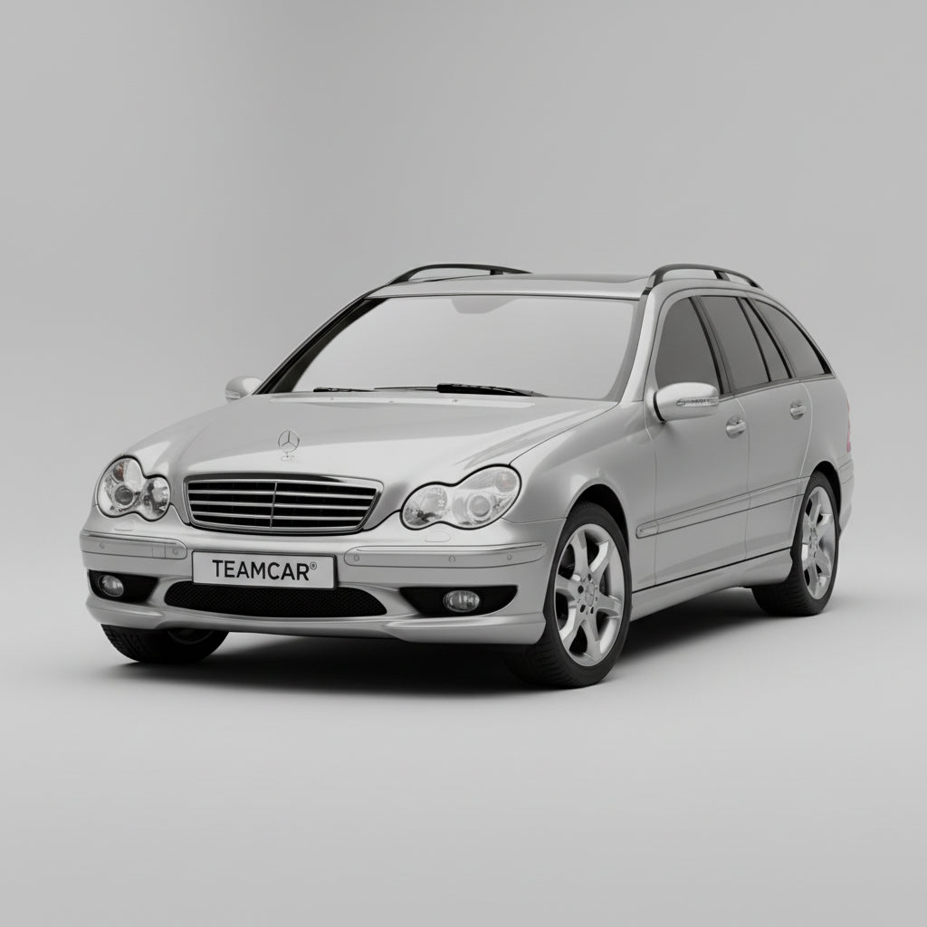 Silver Mercedes-Benz car 