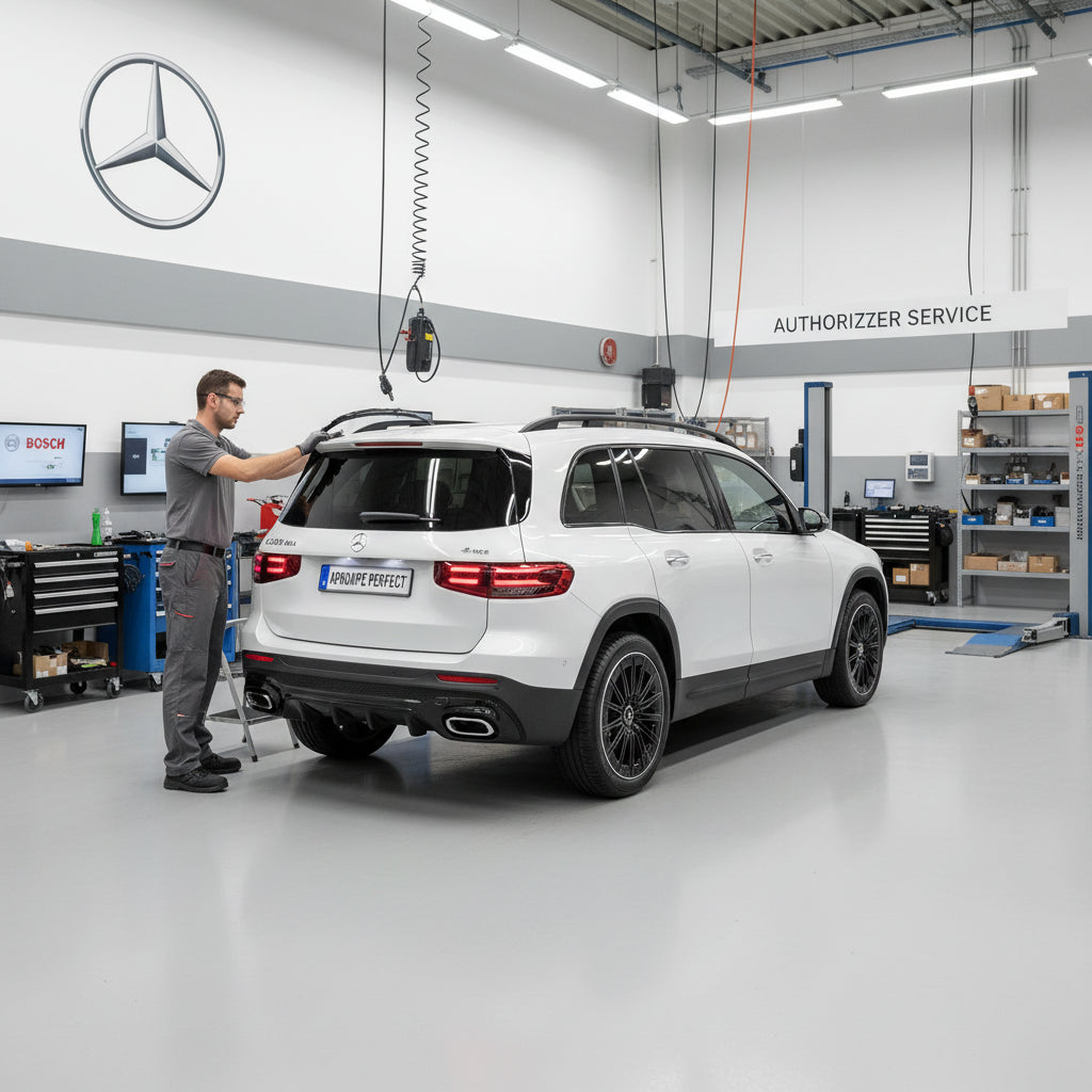Schimbare Ștergător Lunetă pentru Mercedes-Benz GLB (X247) cu Bosch Aerotwin Rear A282H