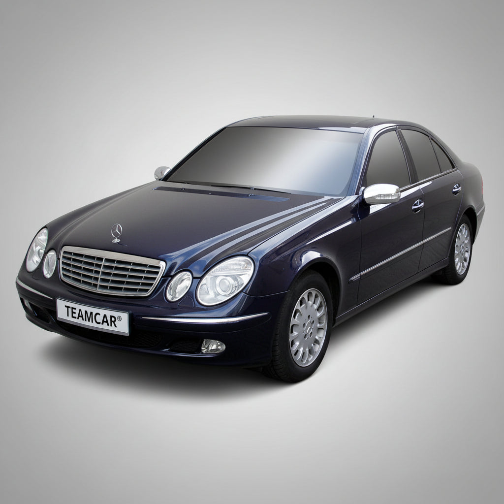 Black Mercedes-Benz car 