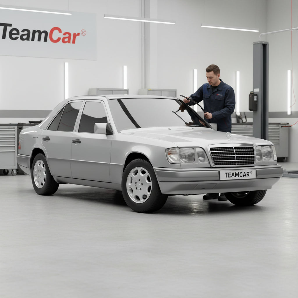 SCHIMBARE ȘTERGĂTOARE MERCEDES BENZ CLASA E SEDAN W124 1992-1995