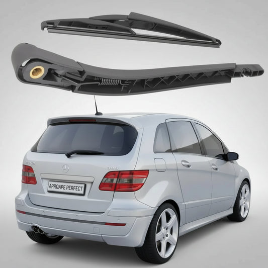 Braț și Lamelă Ștergător Spate Mercedes B-Class W245 (2005-2011) – 280mm, Set Complet cu Capac Mammooth MMT RAW 445
