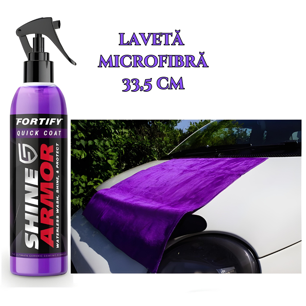 Shine Armor - Spray Ceramic 3 în 1 pentru Protecție și Lustruire