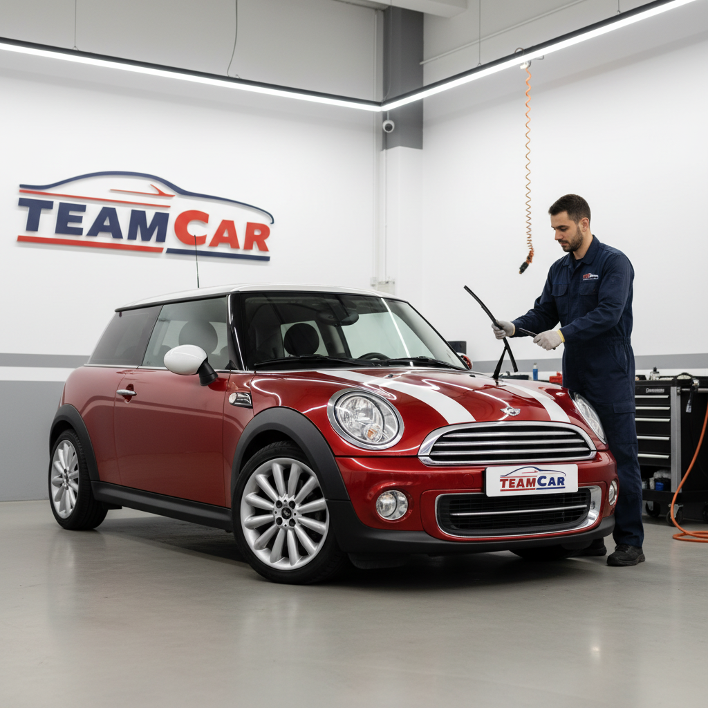 SCHIMBARE ȘTERGĂTOARE MINI COUPER R56 2006-2014