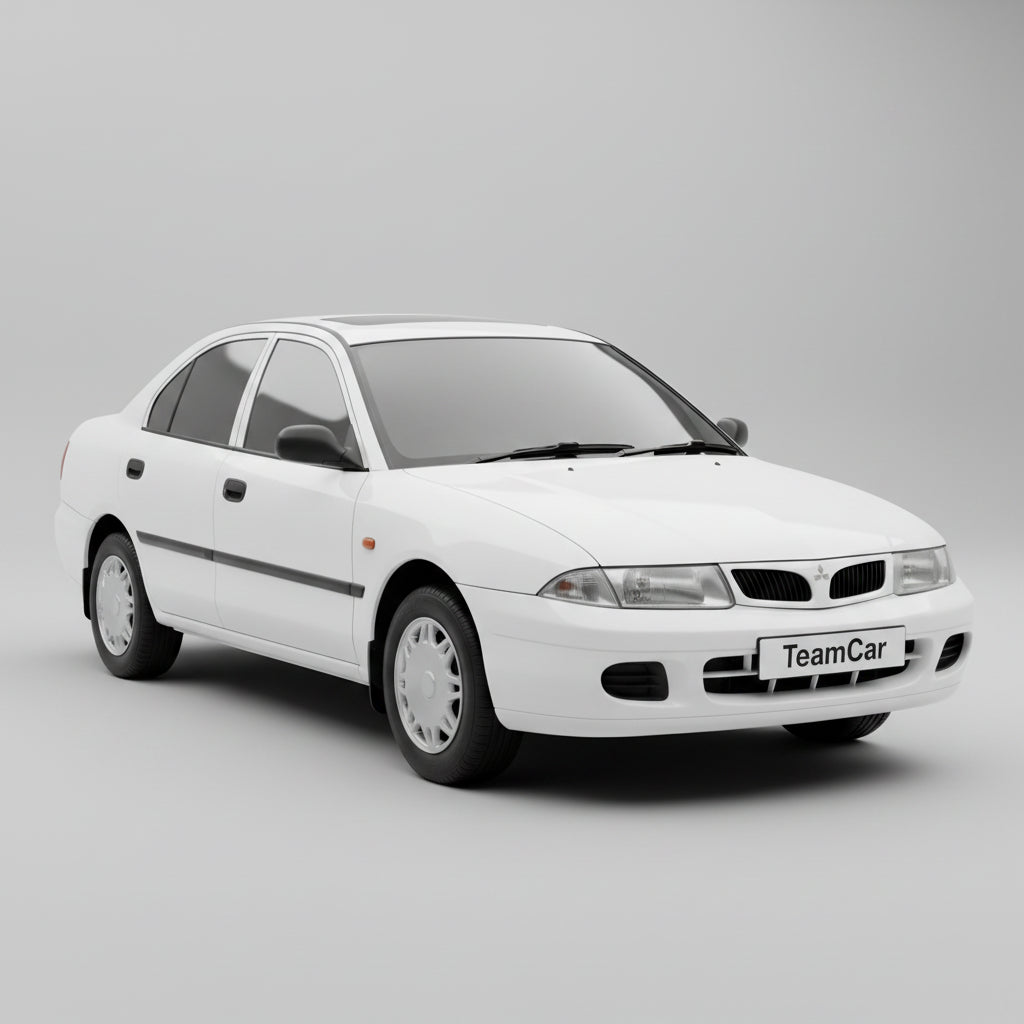 Ștergătoare TeamCar® pentru Mitsubishi Carisma Hatchback (DA_) 1995–2003 – Set Față și Spate Flat Premium