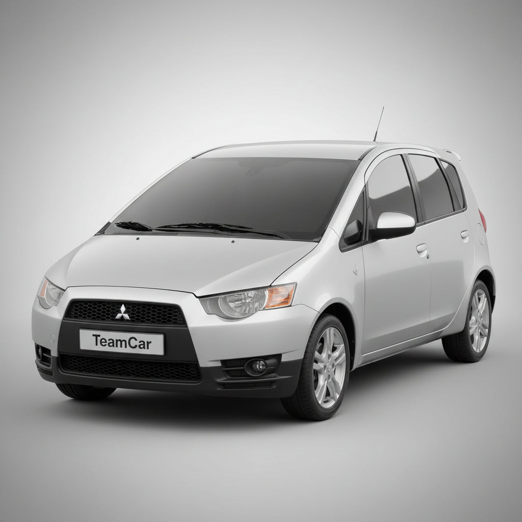 Ștergătoare TeamCar® pentru Mitsubishi Colt VII (Z3, Z2) 2008–2012 – Set Față și Spate Hibrid