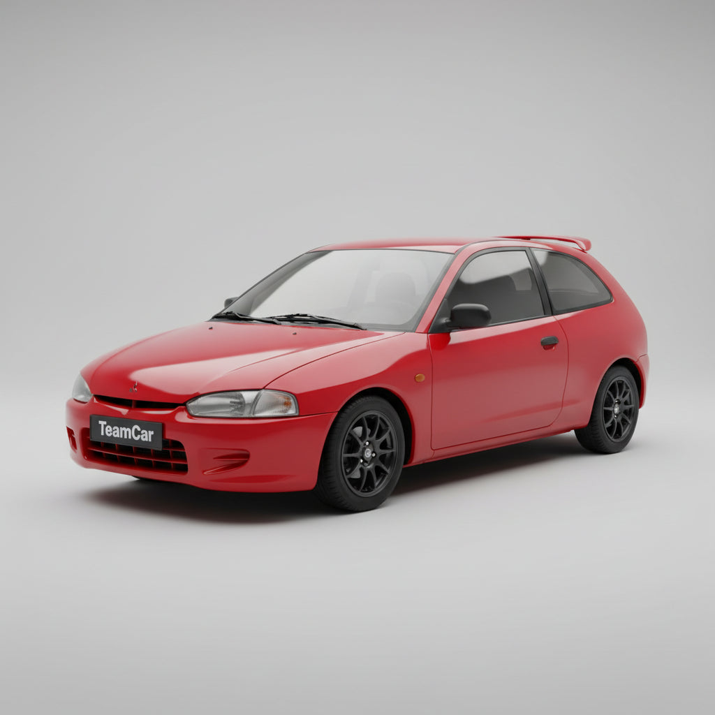 Ștergătoare TeamCar® pentru Mitsubishi Colt V (CJ_A, CP_A) 1995–2003 – Set Față și Spate Flat Premium