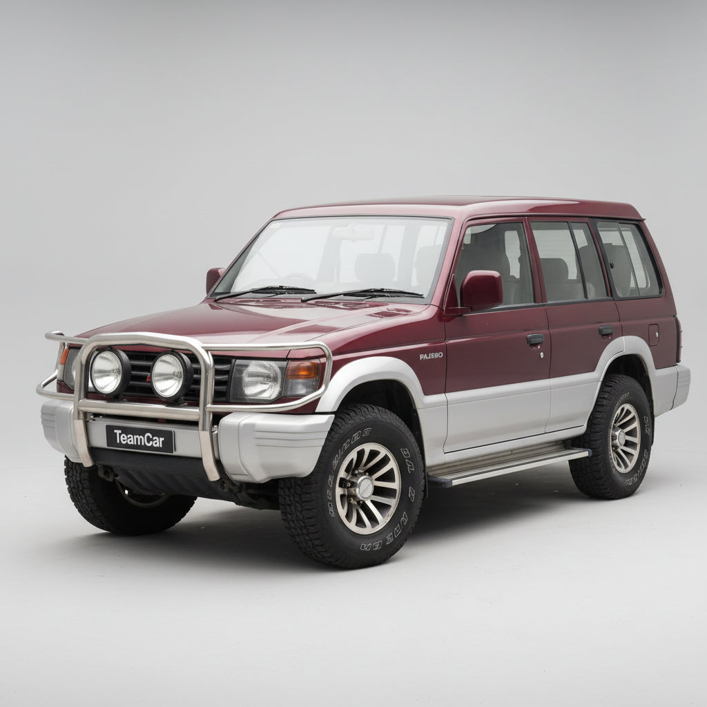 Ștergătoare TeamCar® pentru Mitsubishi Pajero II (V2_W, V3_W, V4_W) 1990–2000 – Set Față și Spate Flat Premium