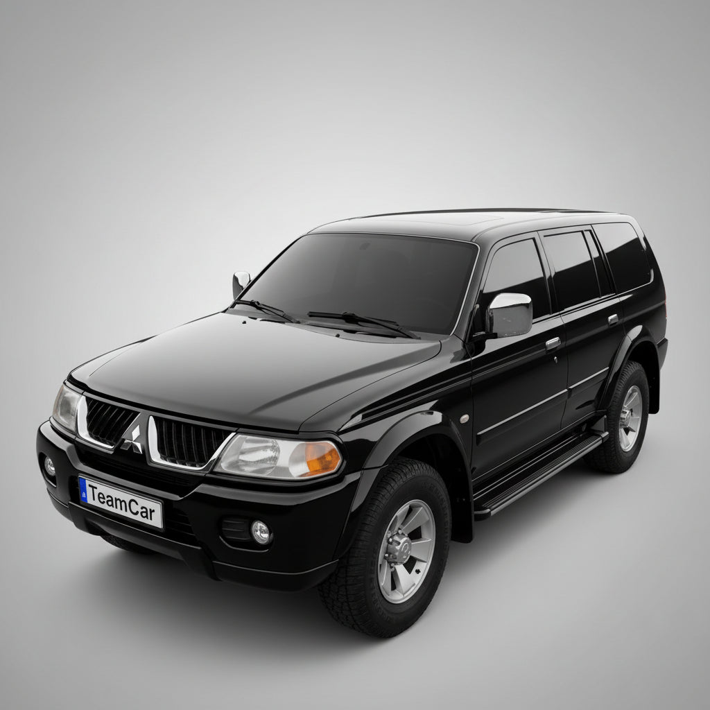 Ștergătoare TeamCar® pentru Mitsubishi Pajero Sport I (K90/K94/K96) 1996–2009 – Set Față și Spate Flat Premium