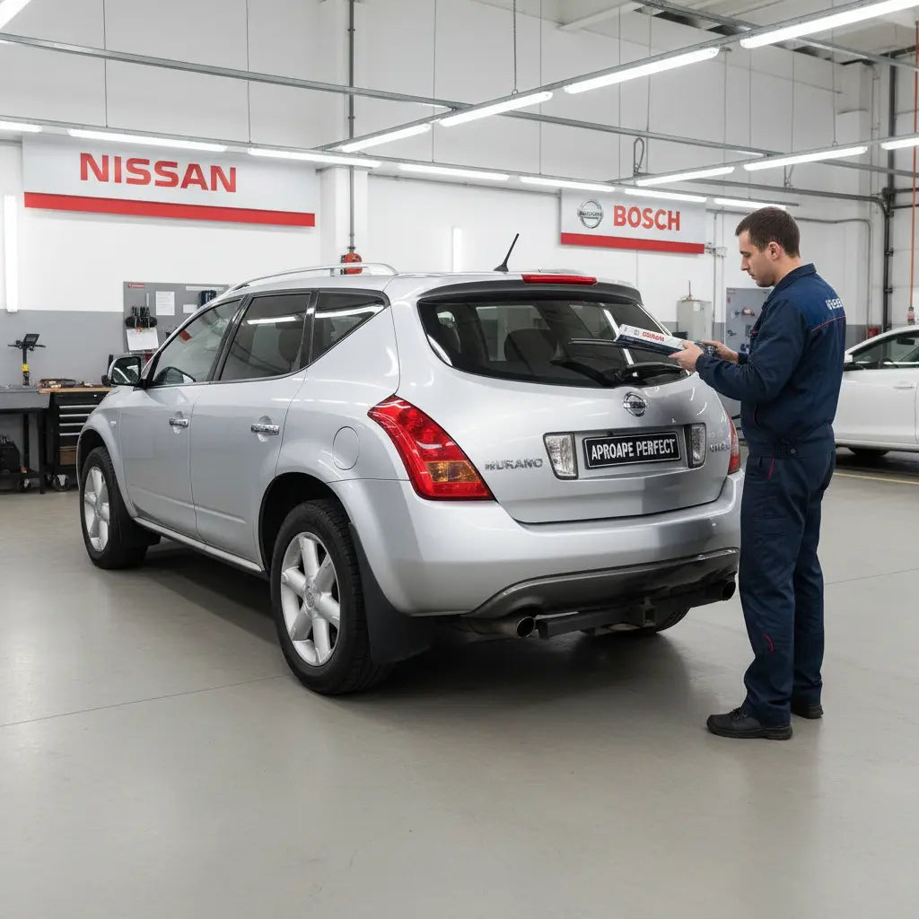 Schimbare Ștergător Lunetă Bosch Rear H354 la Nissan Murano Z50