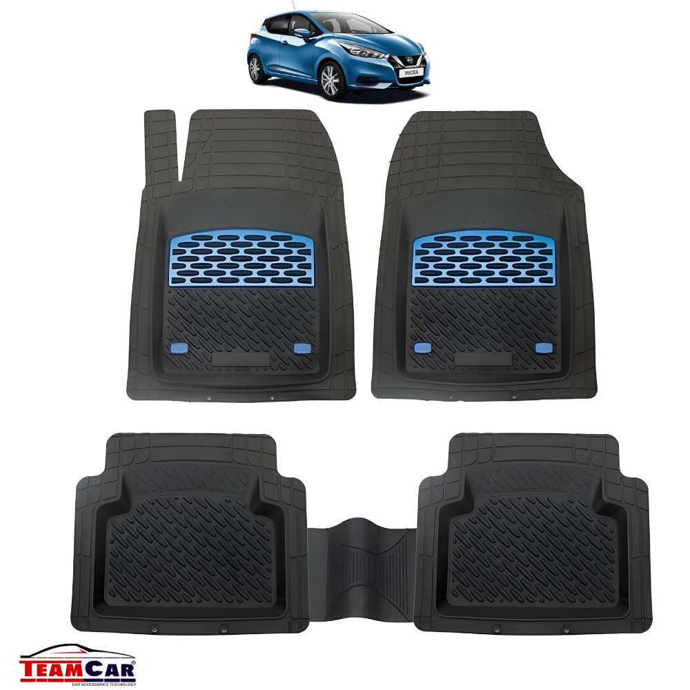 Covorase Nissan Micra K14 black/blue