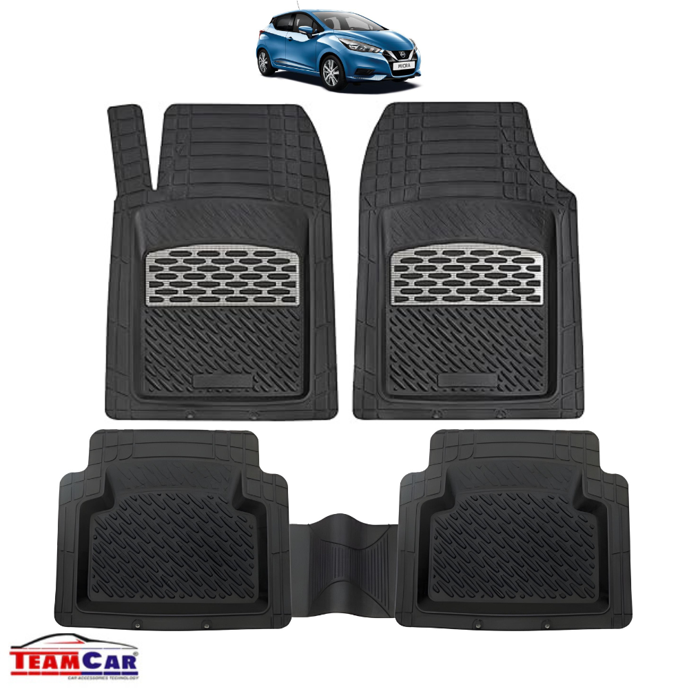 Covorase Nissan Micra K14 black/silver