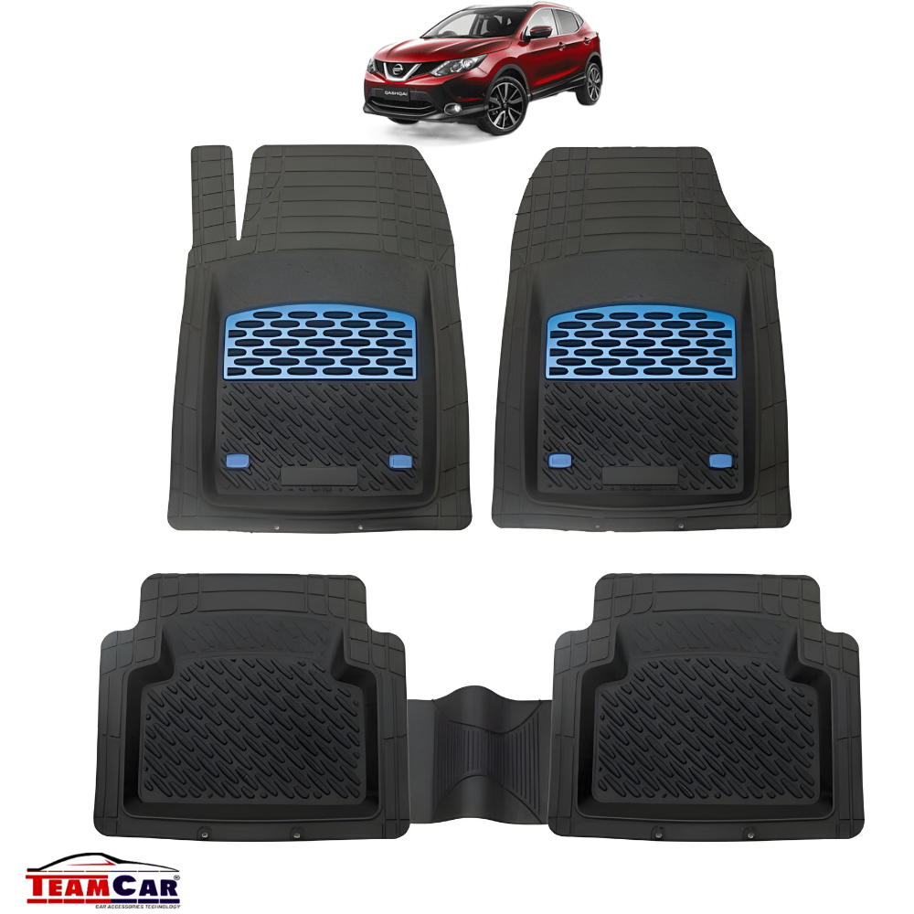 Covorase Nissan Qashqai J11 (2013–2021) back/blue