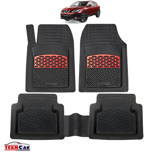 Covorase Nissan Qashqai J11 (2013–2021) black/red