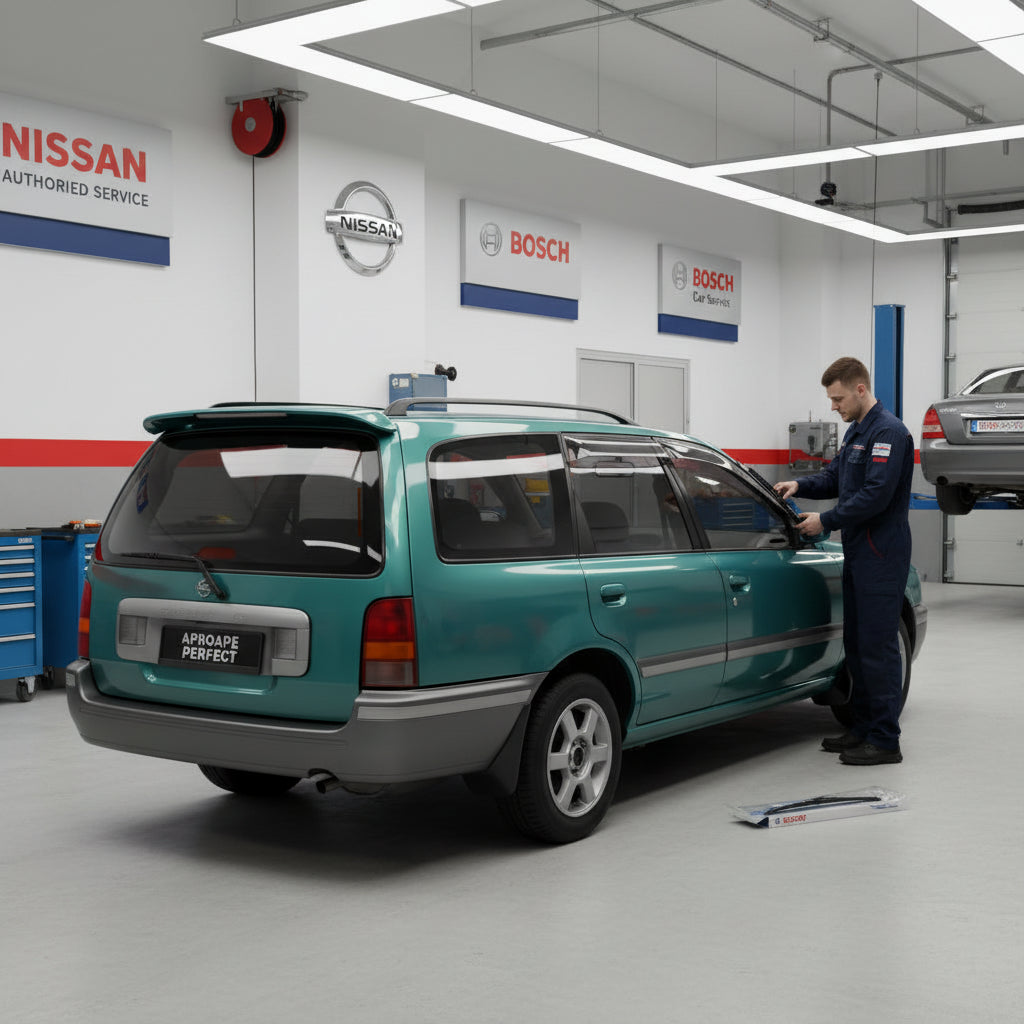 Ștergător Lunetă Bosch Twin H341 pentru Nissan Sunny III Traveller (Y10) Break 1990–2000