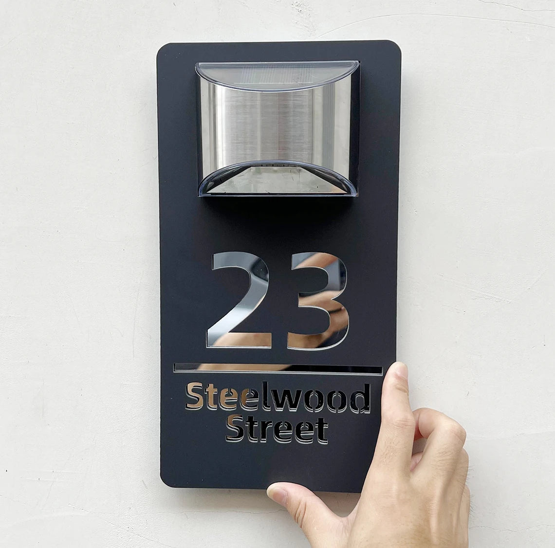 Numar casa solar emag