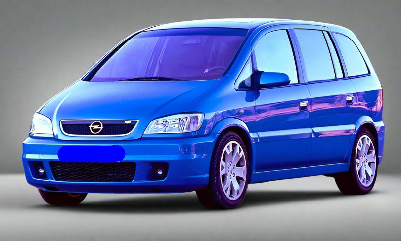 Blue OPEL Zafira A (1999–2005)