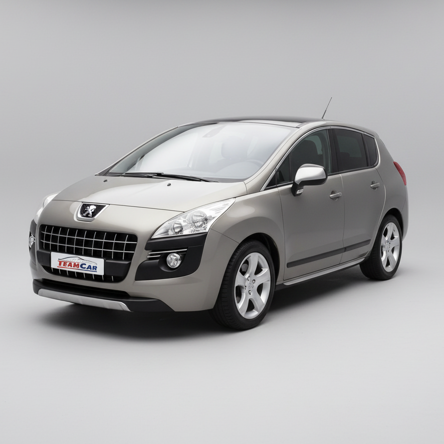 Peugeot 3008 I 2009–2013 on a white background with a visible brand logo.