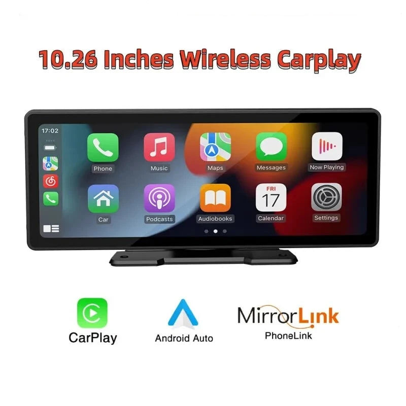 Radio Multimedia Universal pentru Mașină cu Ecran de 10.26” wireless carplay