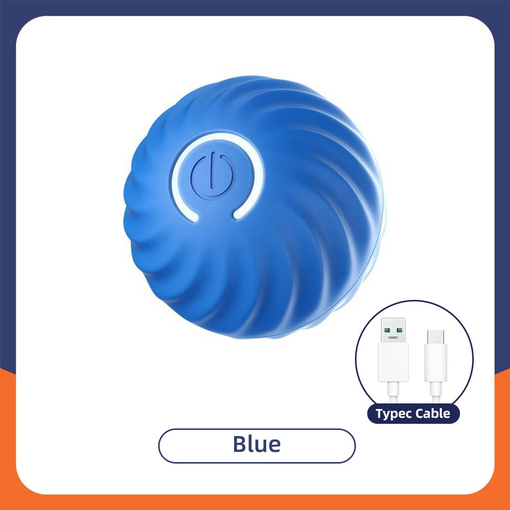 Minge Smart Dog Toy Ball blue