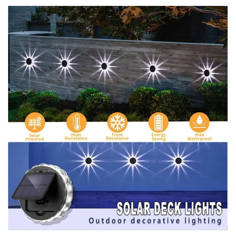 Lampi Solare Decorative pentru Exterior - Lampi LED pentru Scările Teraselor, Gardurilor și Aleilor