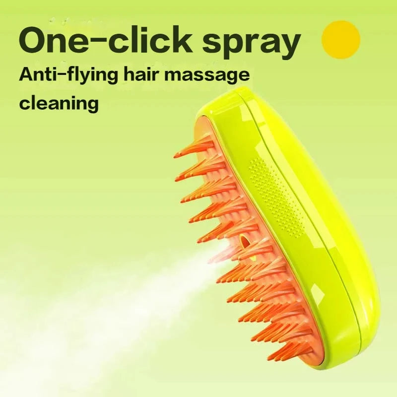 One-click spray ,Anti-flying hair massage cleaning