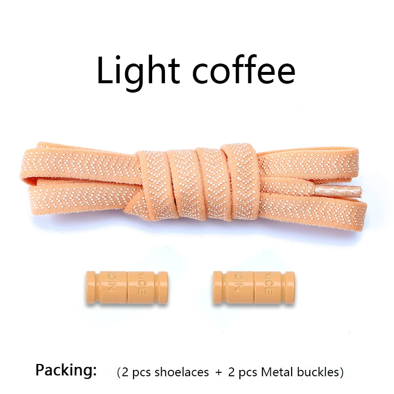 Șireturi Elastice Capsulă-light coffee