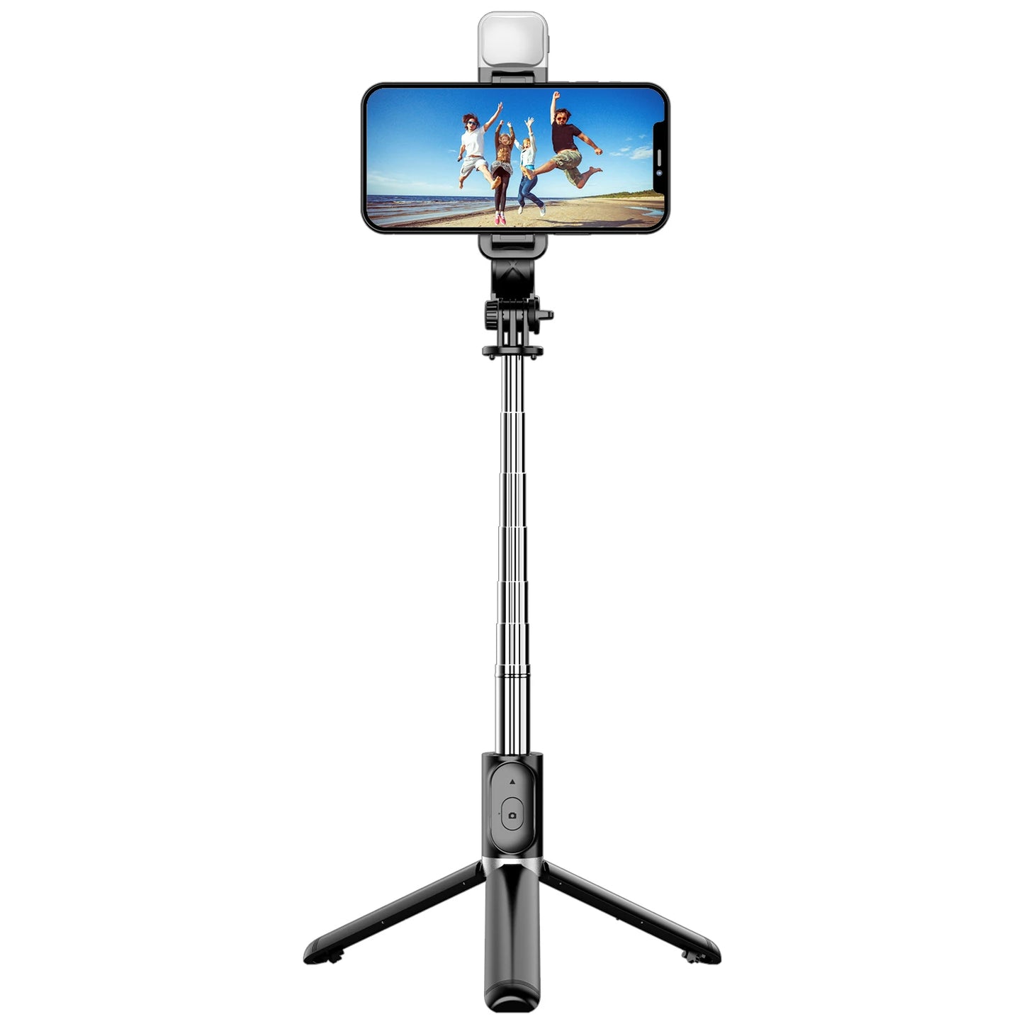 Trepied Extensibil cu Bluetooth pentru Selfie, 41 Inch - Suport Universal pentru Smartphone, Ideal pentru Fotografii și Vlogging