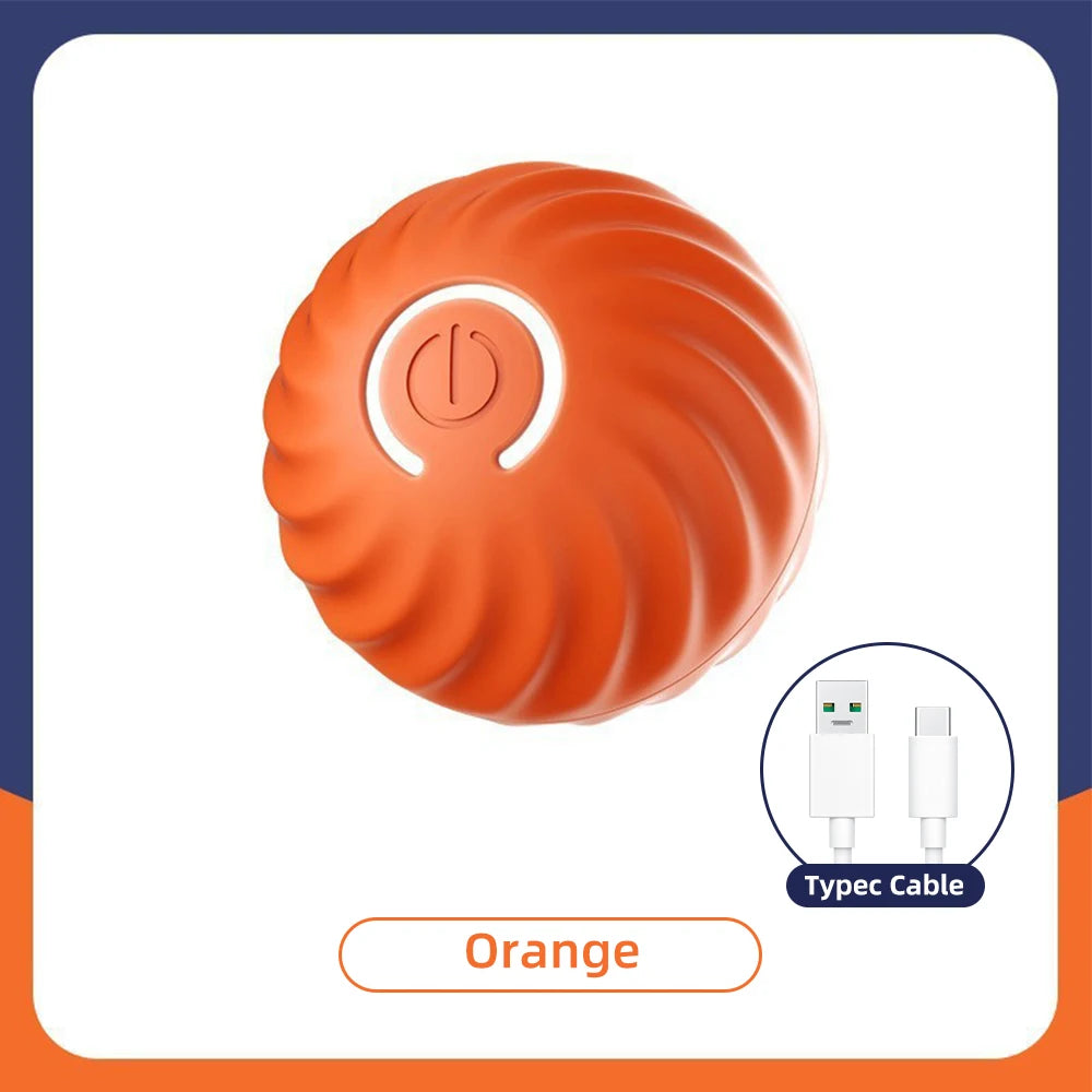 Minge Smart Dog Toy Ball orange