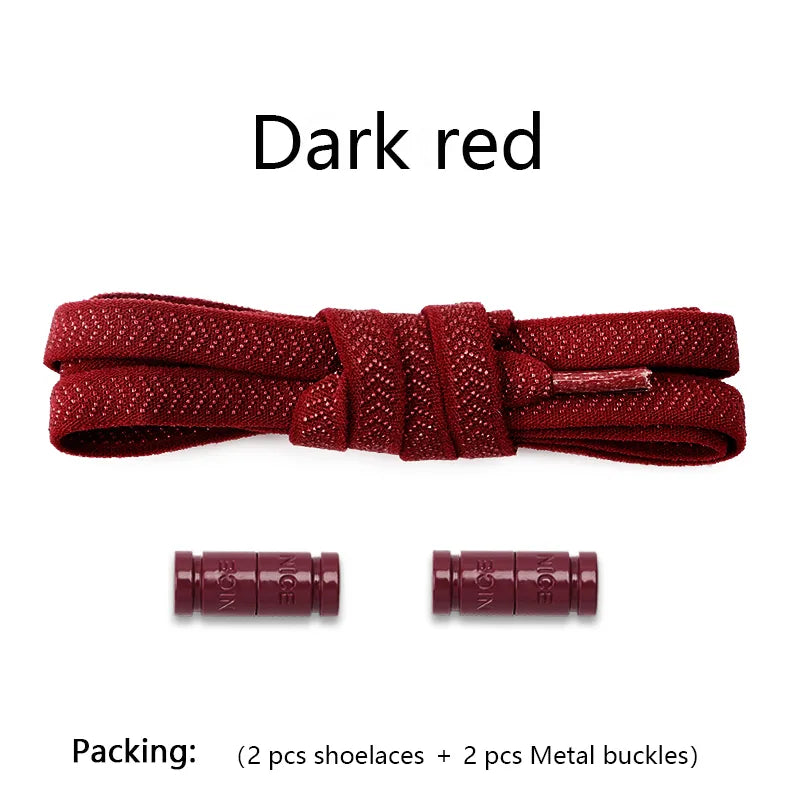 Șireturi Elastice Capsulă-dark red