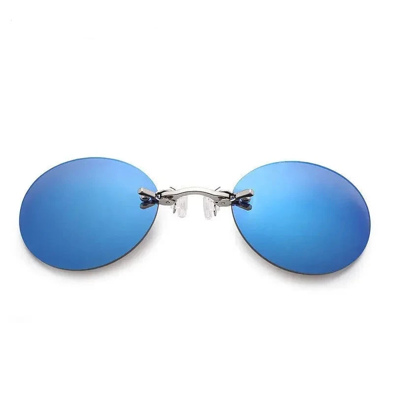 Ochelari de Soare Morpheus Matrix - Fără Ramă, Clip Nas, Vintage, UV400, Unisex