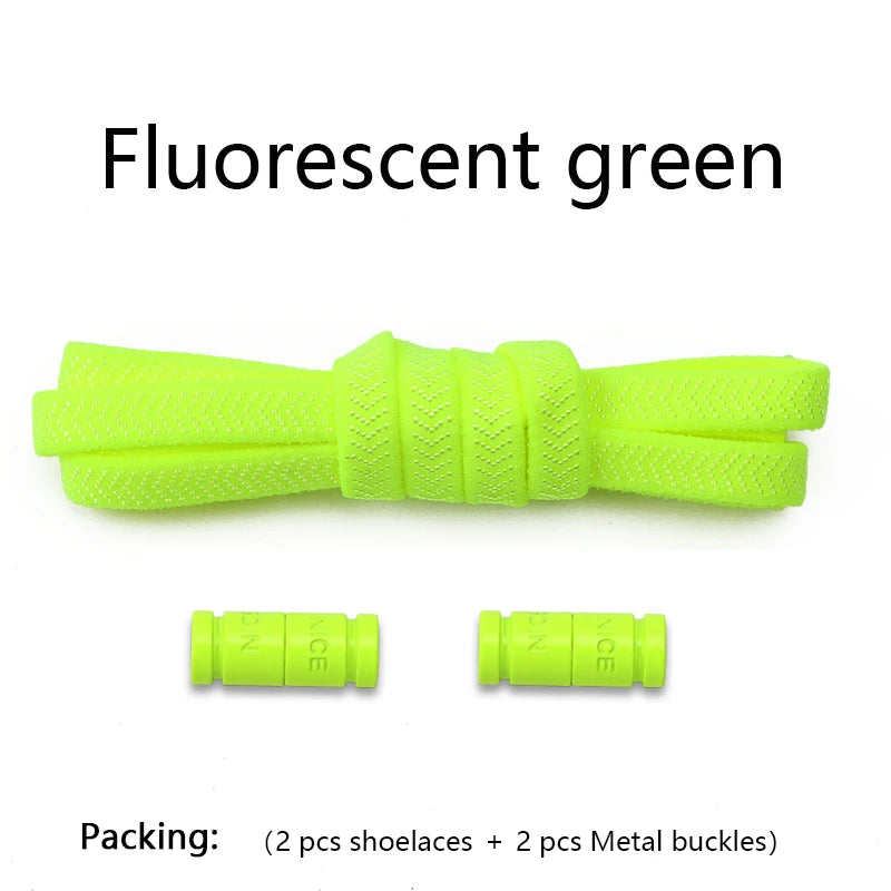 Șireturi Elastice Capsulă-fluorescent green