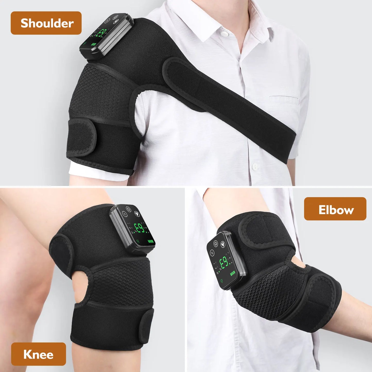 Knee Massager Electric Joint Physiotherapy - Pentru Relaxare și Alinare Rapidă A Durerilor Articulare