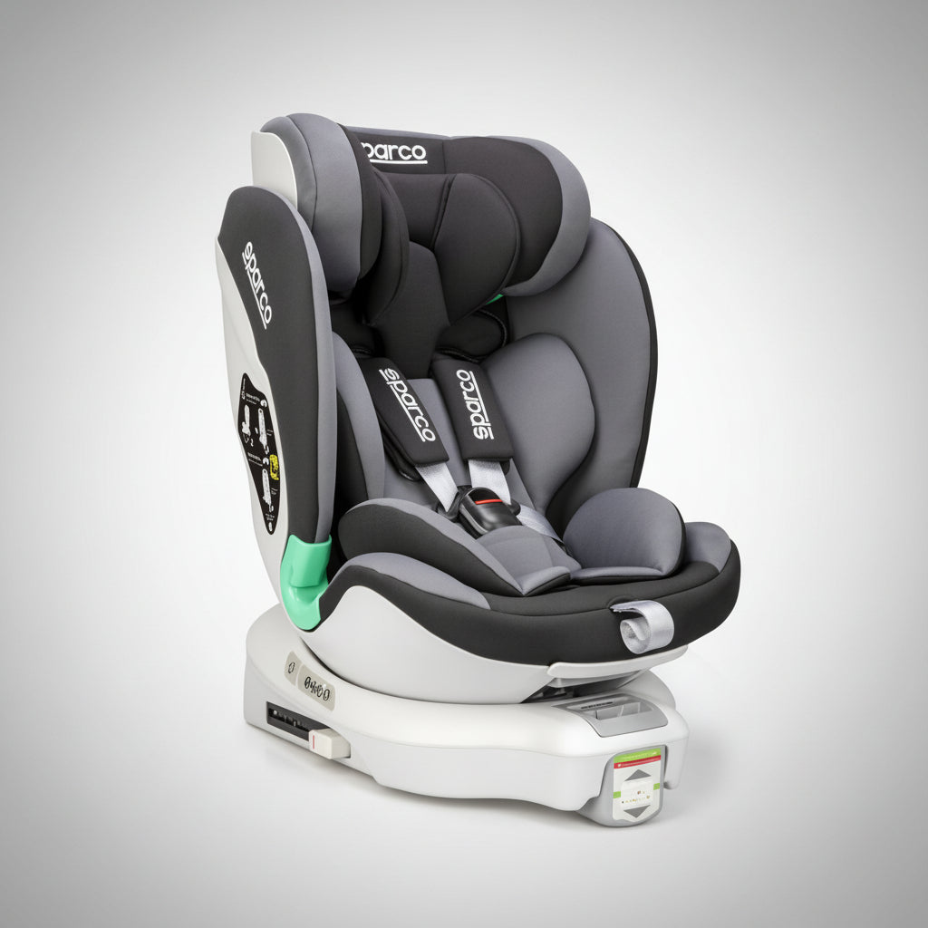 Sparco SPRO 6000IGR - vedere completa cu baza