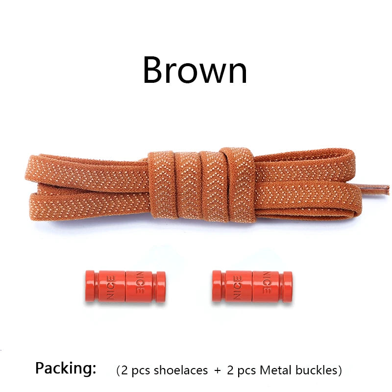 Șireturi Elastice Capsulă-brown