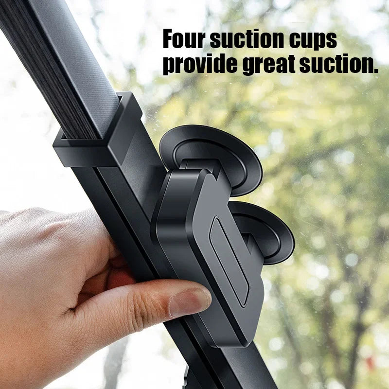 four suction cups provide great suction