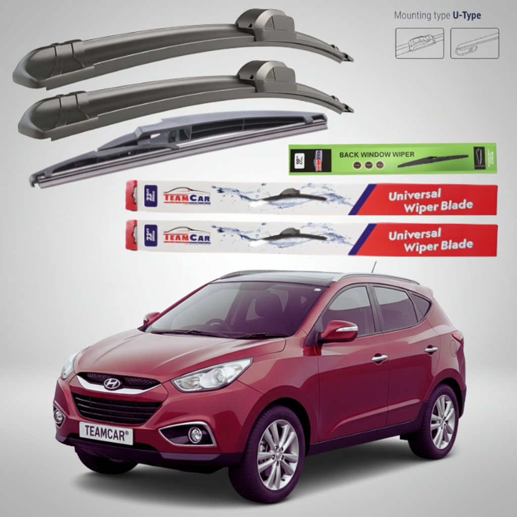 Ștergătoare Hyundai ix35 (2009–2015) Flat | Set Complet – TeamCar®
